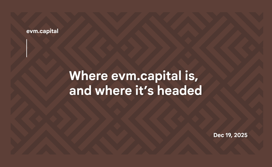 State of evm.capital: Q2 2025